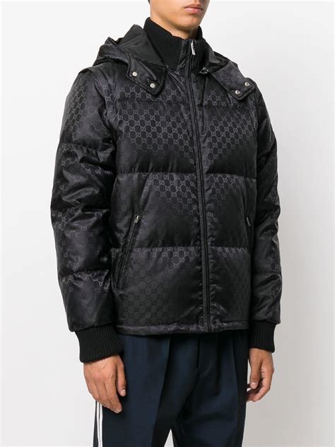 gucci mens coats ebay|gucci padded jacket men's.